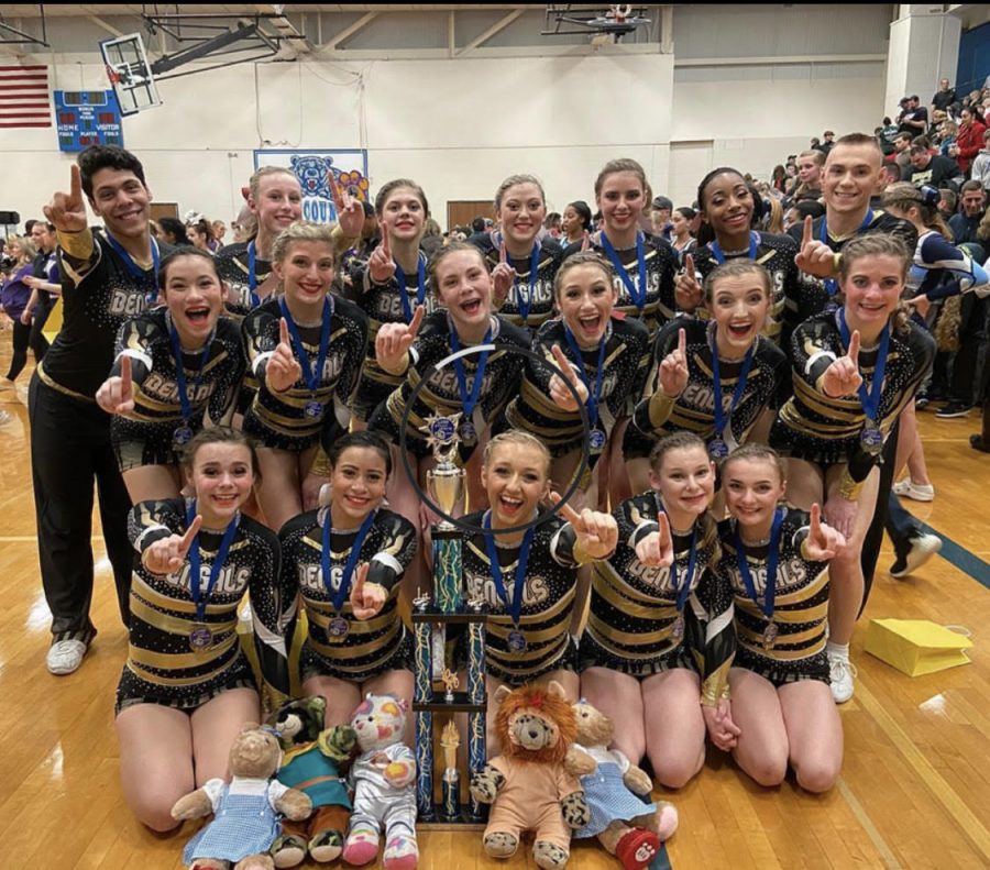 Cheer Wins Conference, Continues Pursuit of State Dreams