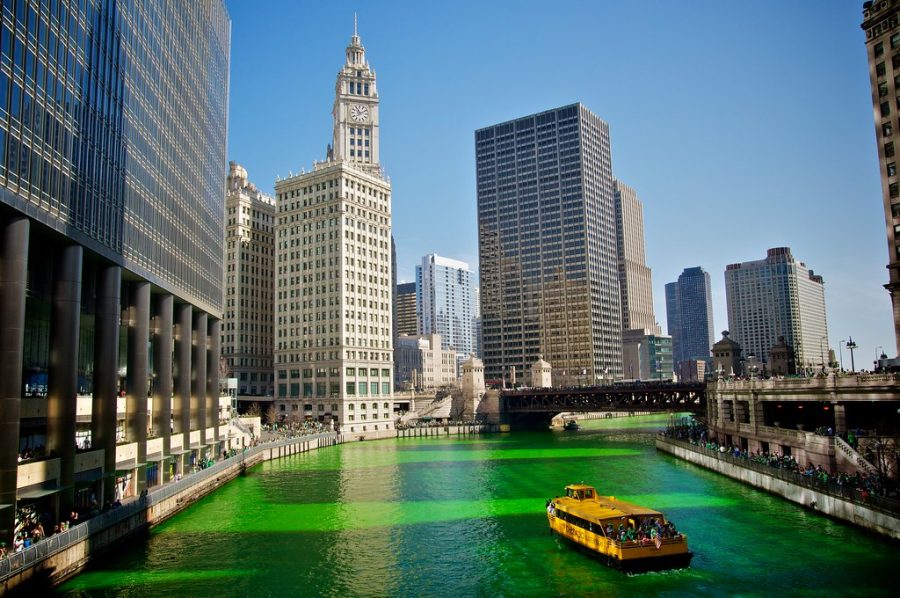 St. Patricks Day Chicago River