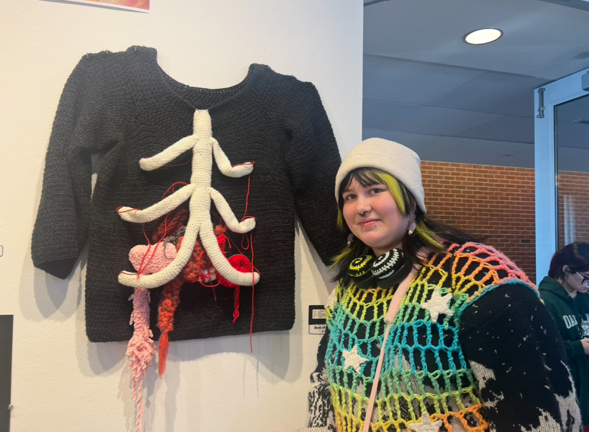 OFHS Senior Shapes Their Artwork