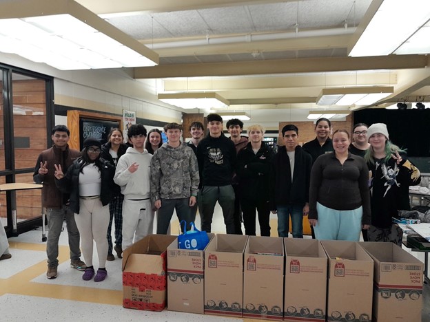 Five OFHS Clubs Coordinate for Toy Drive